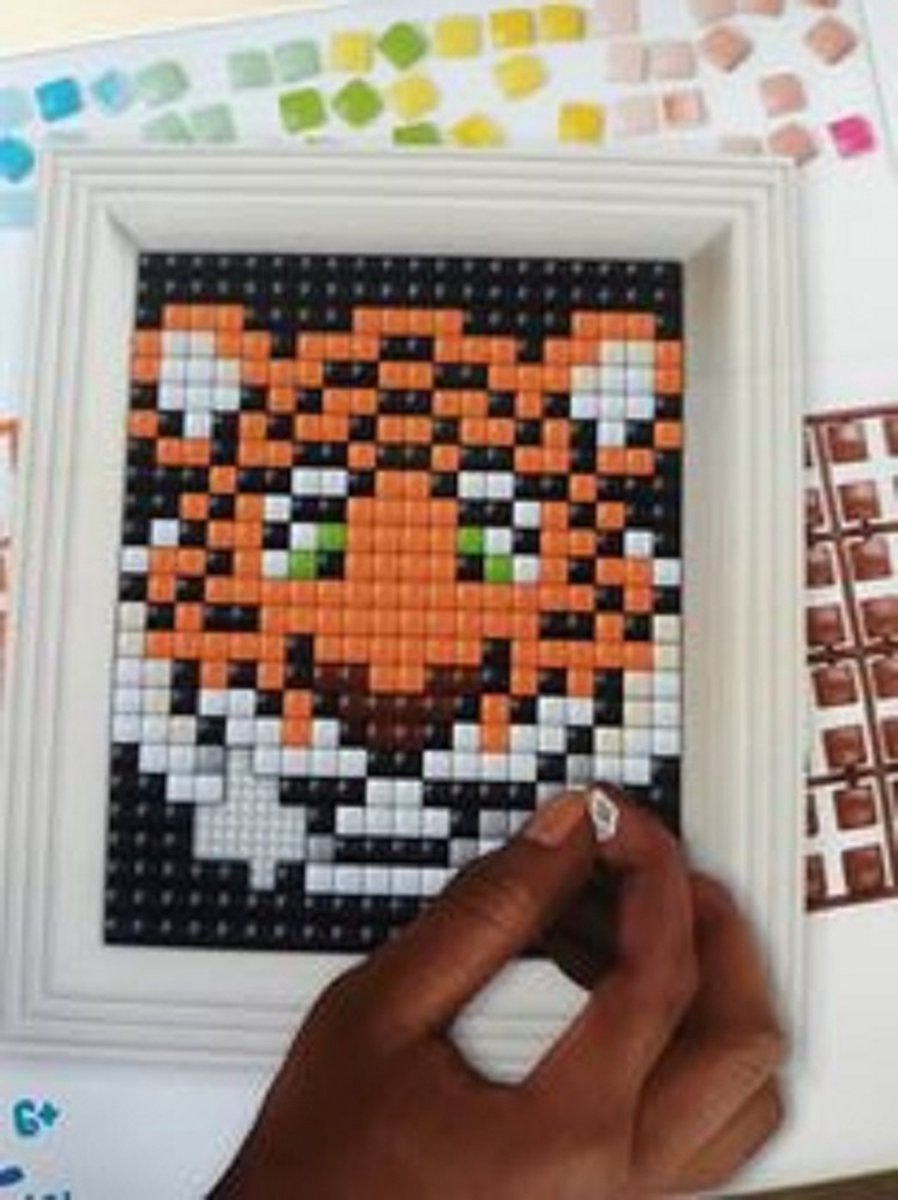 Pixel Hobby XL - Hobbypakket - Grote pixel - Tijger