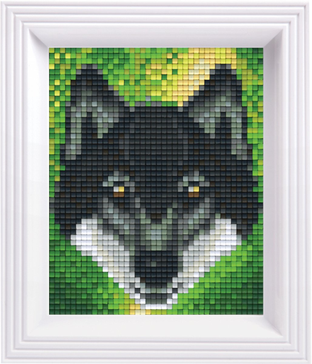 Pixel hobby geschenkverpakking - Wolf