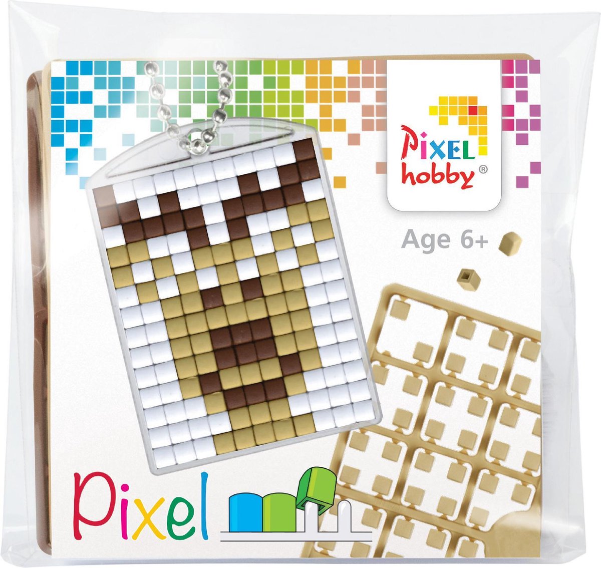 Pixelhobby - Medaillon - startset - lachend rendier