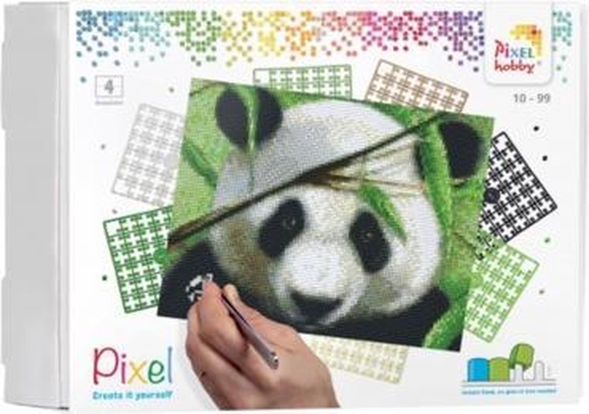 Pixelhobby Classic Panda 20x25 cm