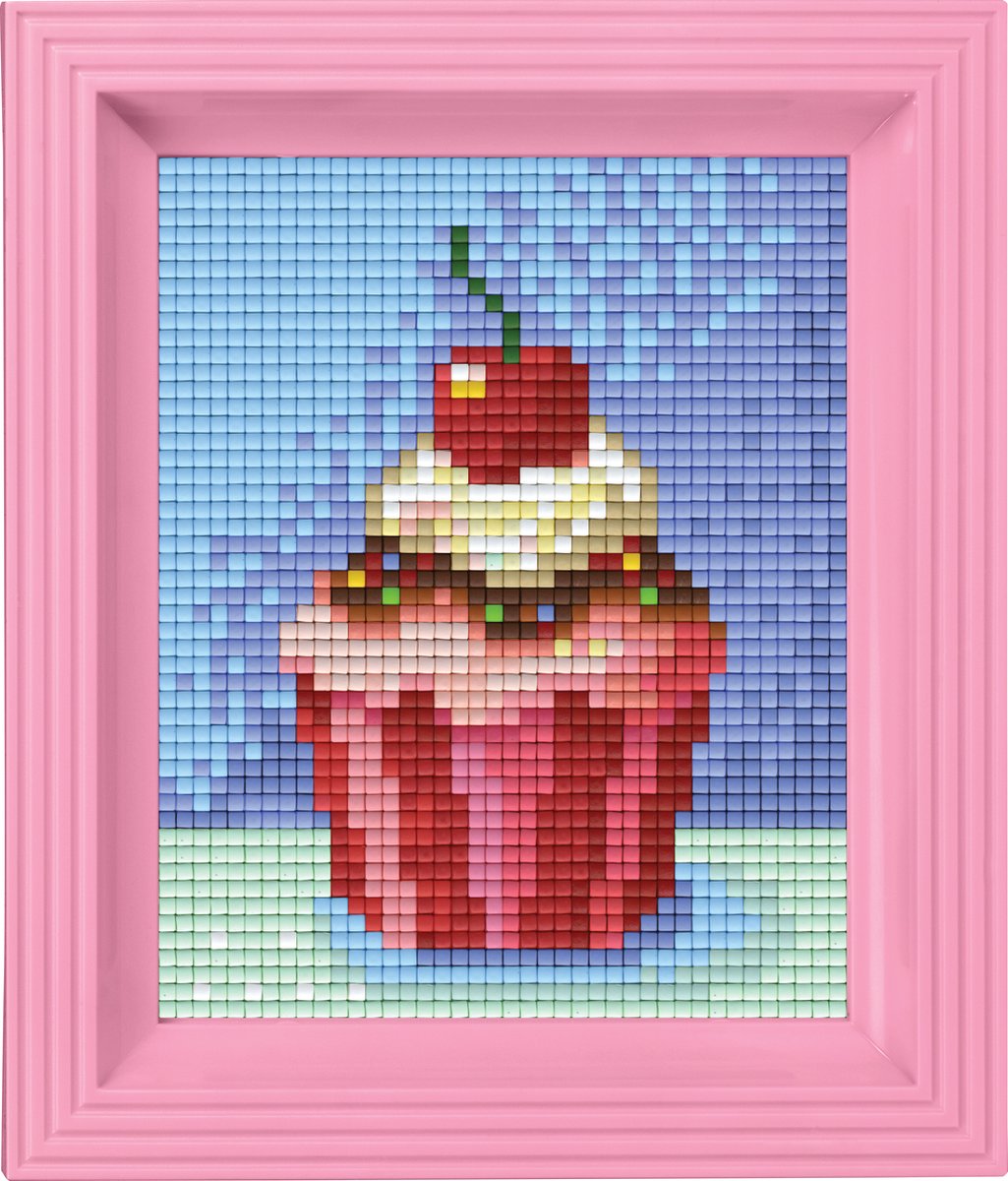 Pixelhobby geschenkverpakking - Cupcake