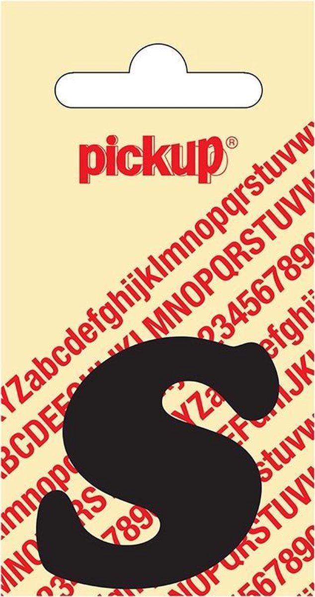 Pickup plakletter CooperBlack 40 mm - zwart S