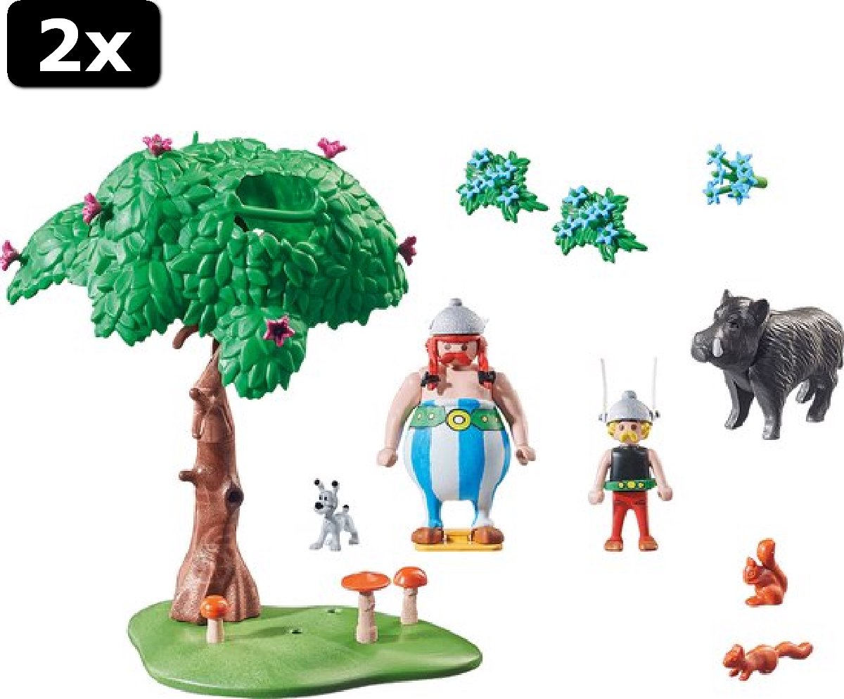 2x PLAYMOBIL Asterix: Everzwijnenjacht - 71160