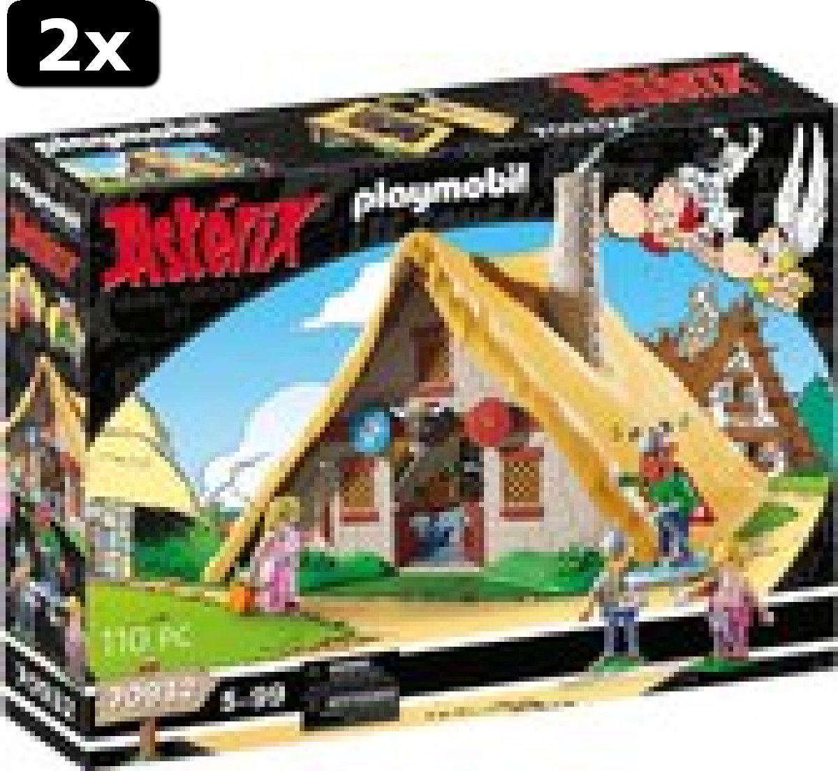 2x PLAYMOBIL Asterix: Hut van Hero√Øx - 70932