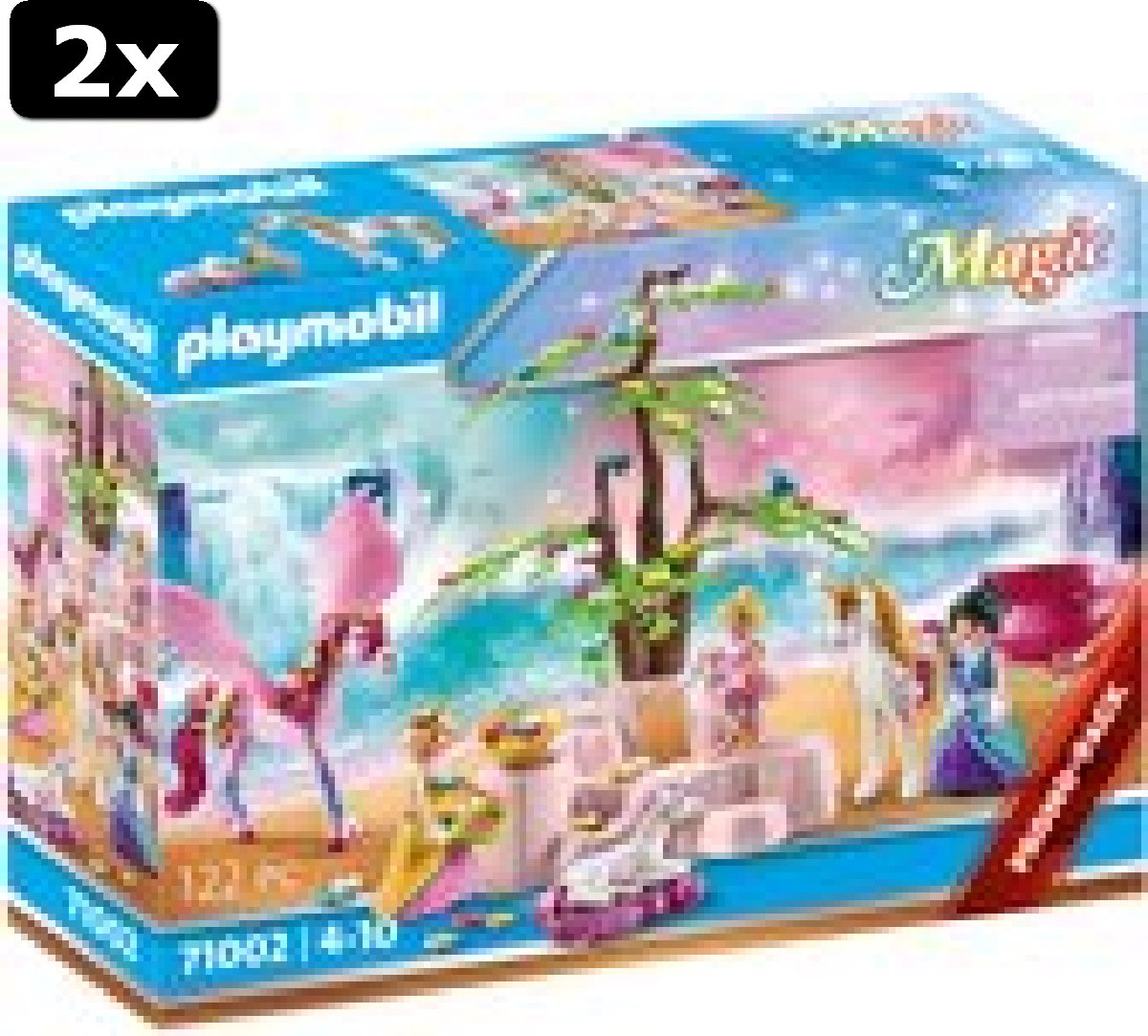 2x PLAYMOBIL Magic Eenhoornkoets met Pegasus - 71002