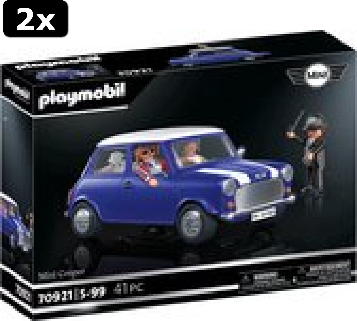 2x PLAYMOBIL Mini Cooper - 70921