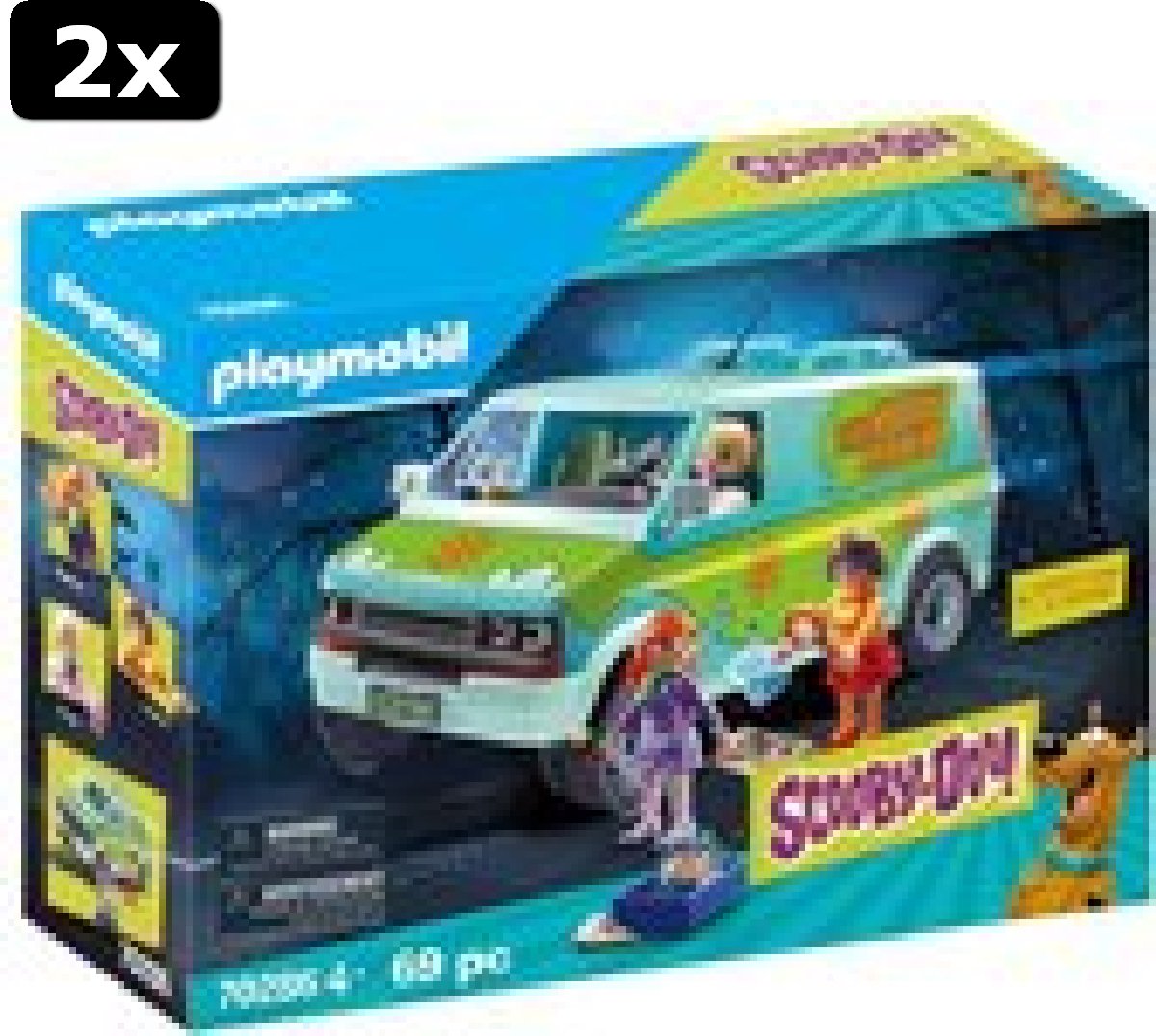 2x PLAYMOBIL SCOOBY-DOO! Mystery Machine - 70286