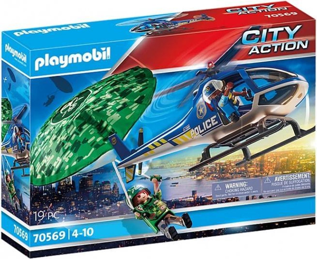 City Action - Parachute-achtervolging (70569)