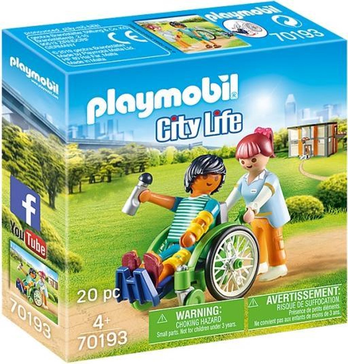 City Life - Pati√´nt in rolstoel (70193)