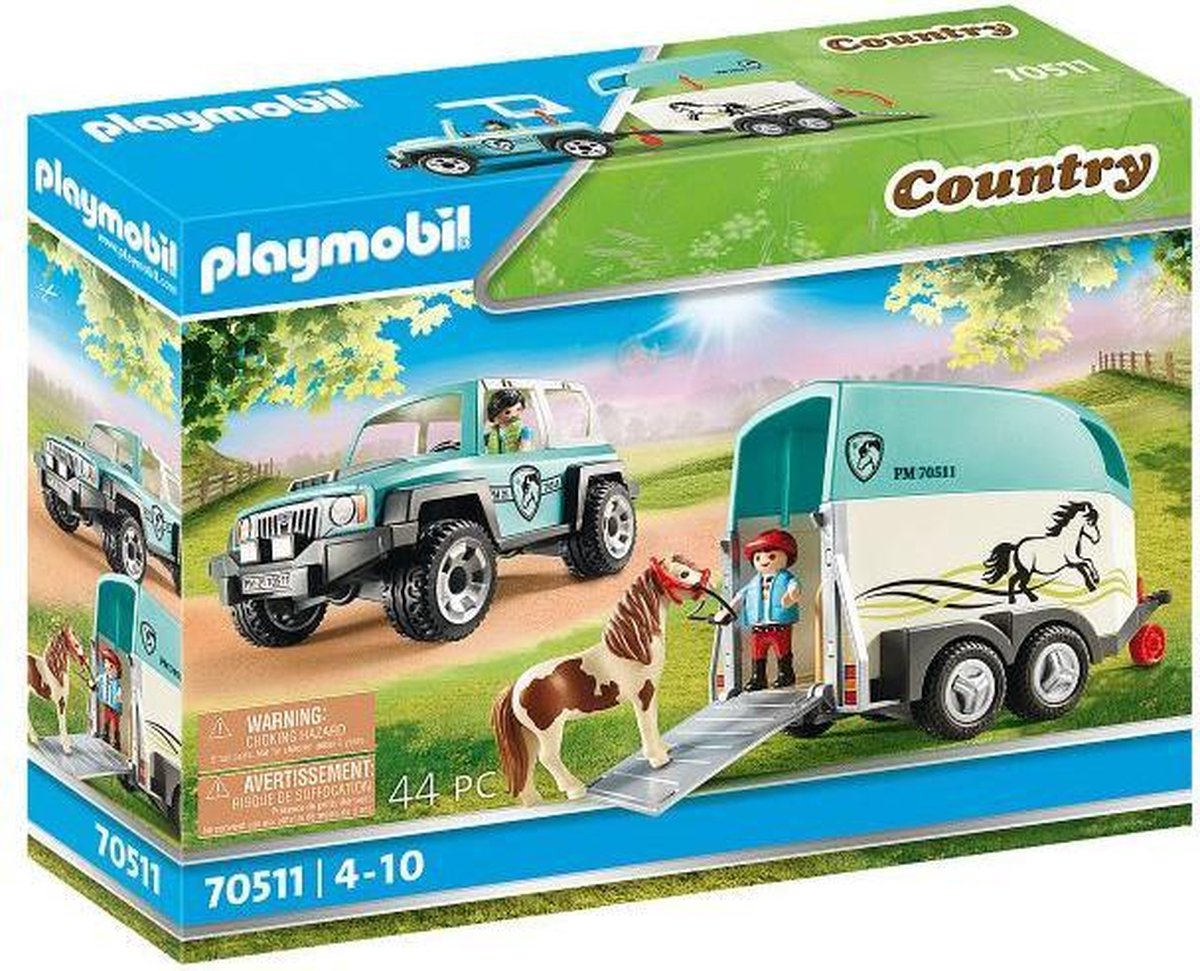 Country - Auto met aanhanger (70511)