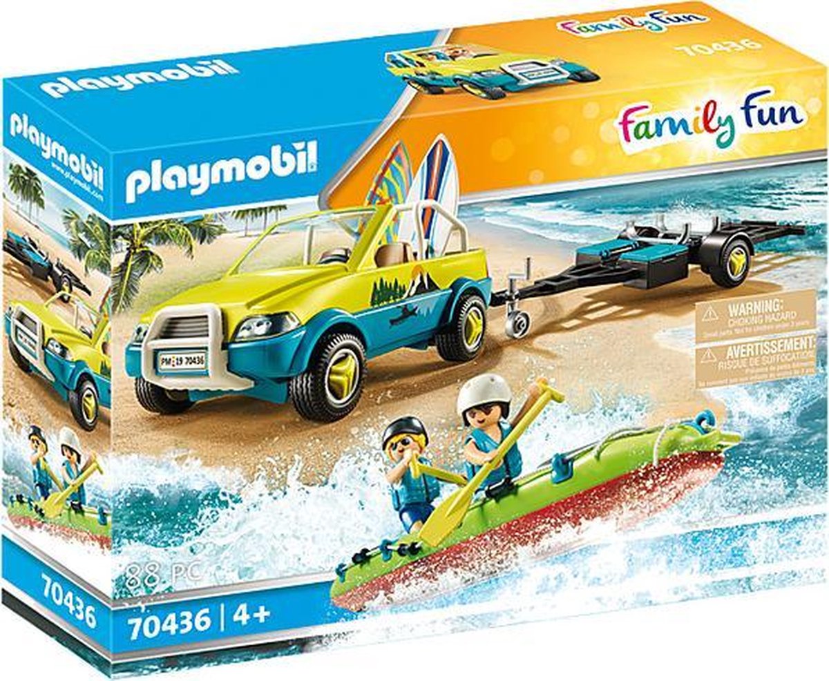 Family Fun strandwagen met kano junior 88-delig