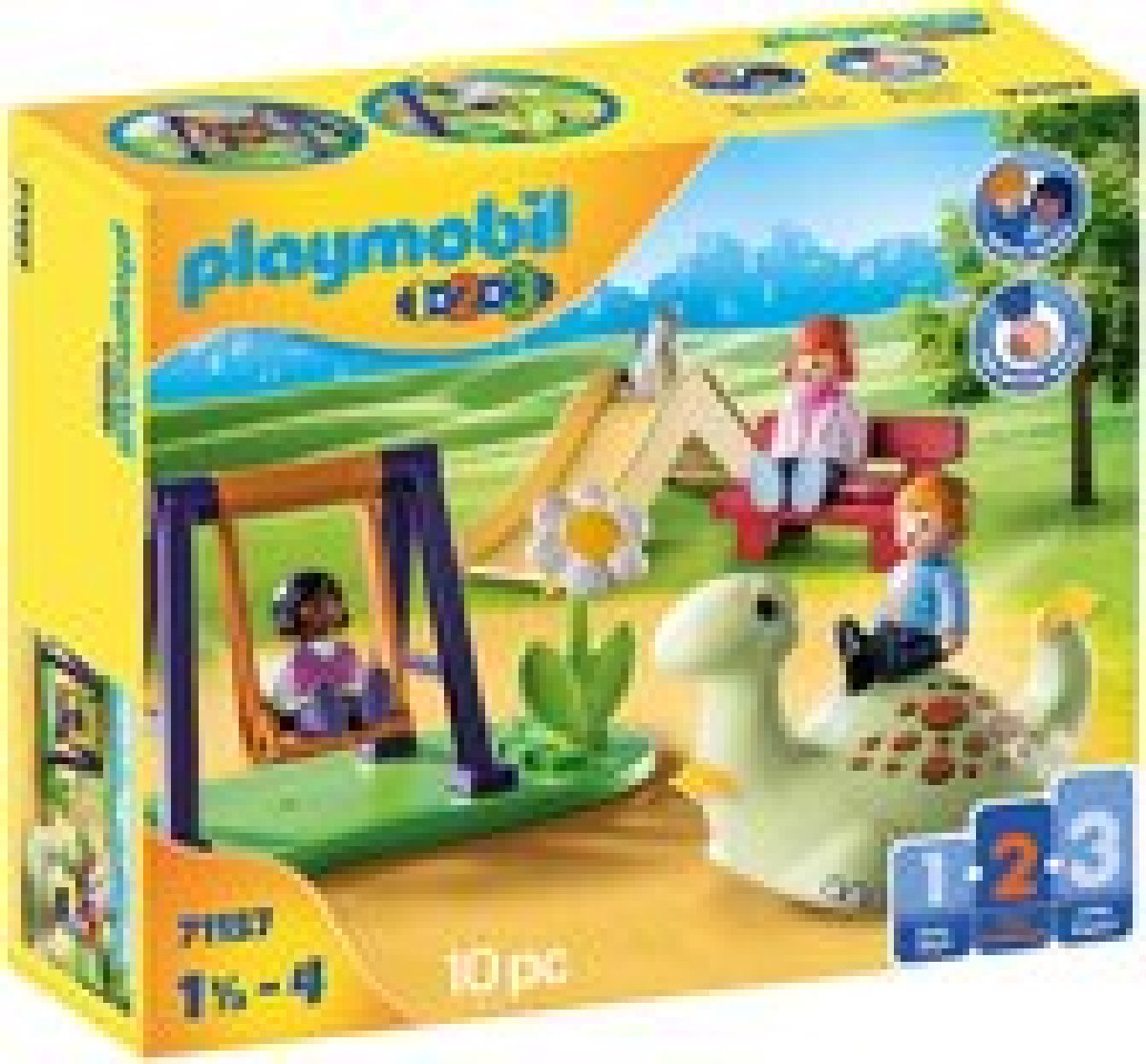 PLAYMOBIL 1.2.3 Speelplaats - 71157