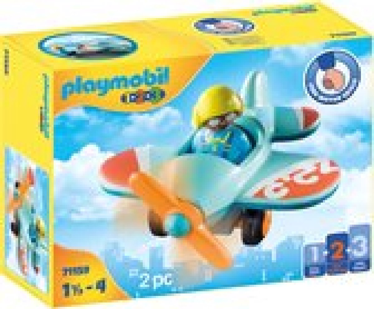 PLAYMOBIL 1.2.3 Vliegtuig - 71159