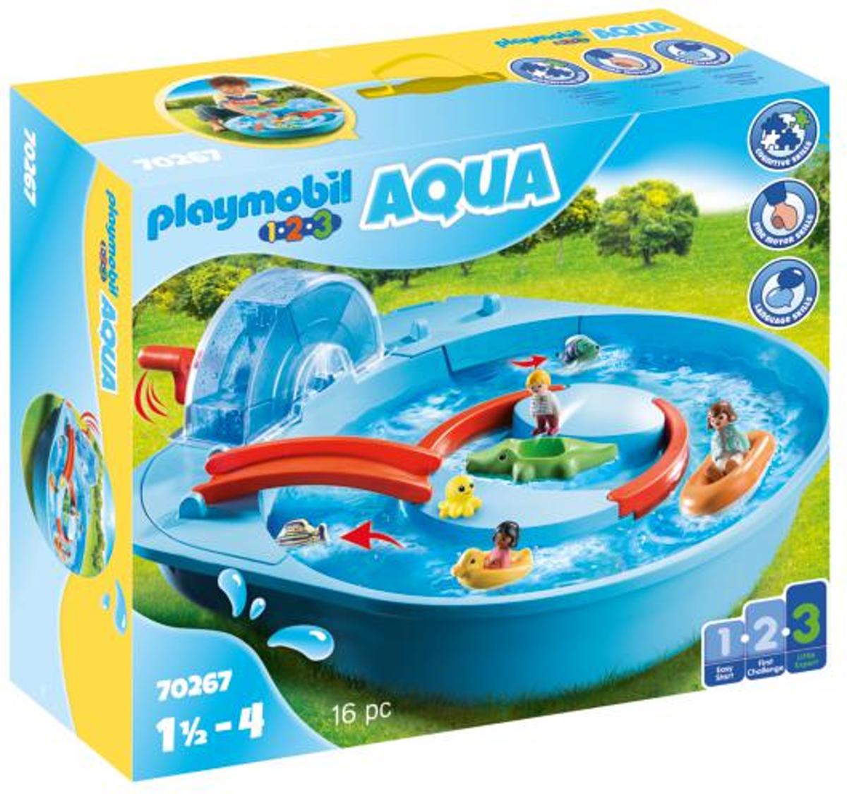 PLAYMOBIL 123 AQUA Vrolijke waterbaan - 70267