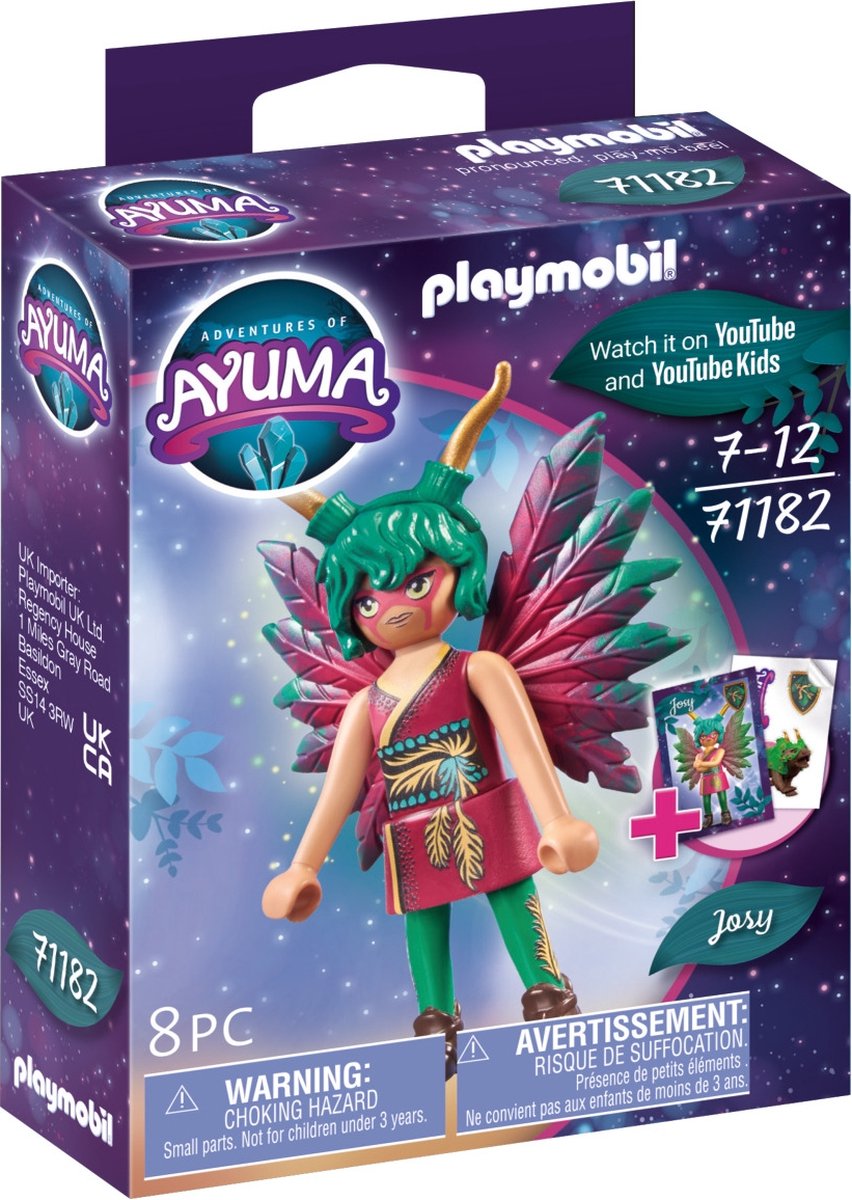 PLAYMOBIL Adventures of Ayuma Knight Fairy Josy - 71182