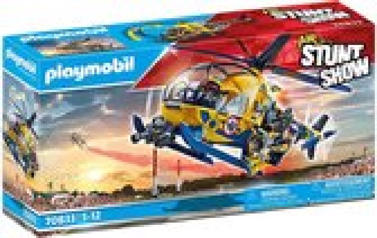 PLAYMOBIL Air Stuntshow filmploeghelikopter - 70833