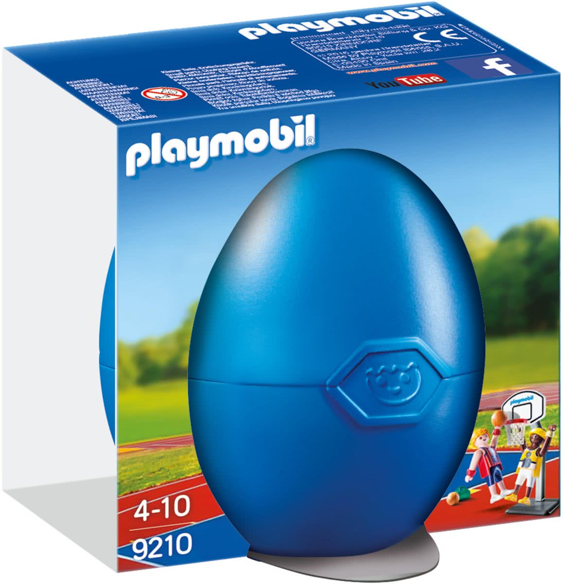 PLAYMOBIL Basketballers met ring  - 9210