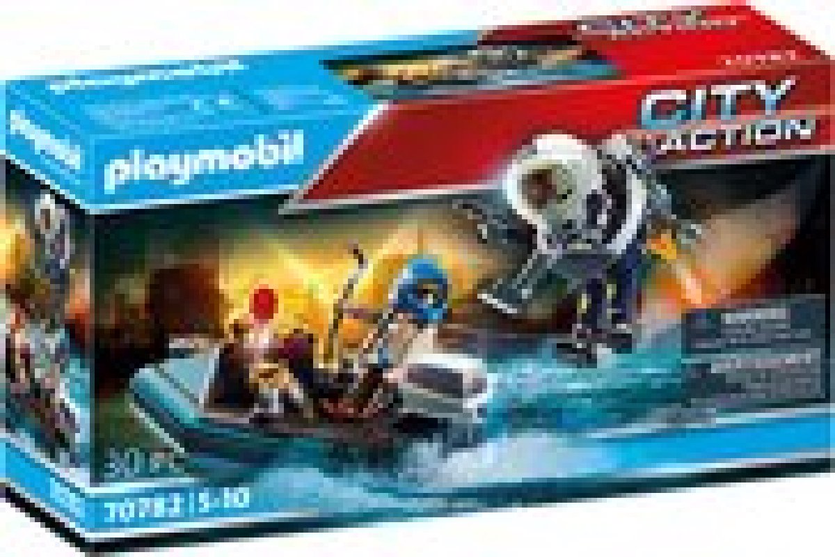 PLAYMOBIL City Action Politiejetpack: arrestatie van de kunstdief - 70782