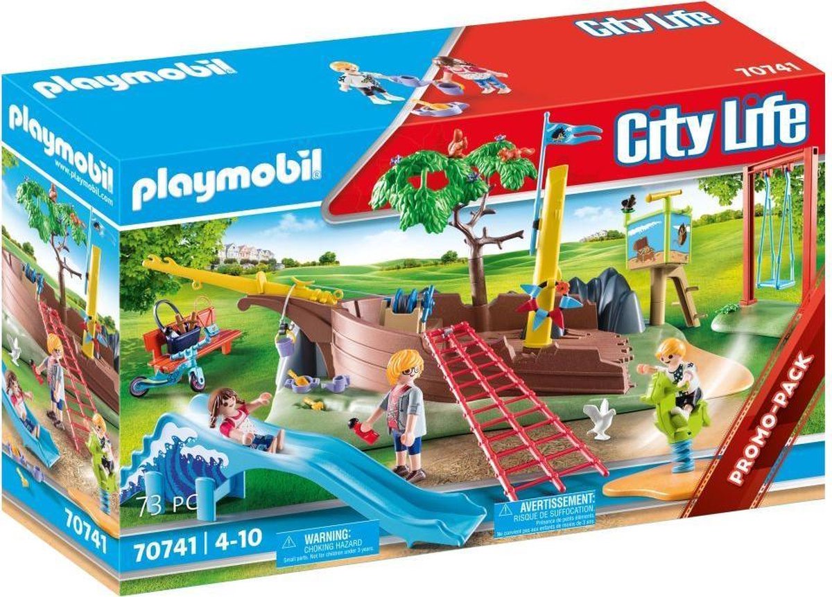   City Life Avontuurlijke speeltuin met scheepswrak - 70741