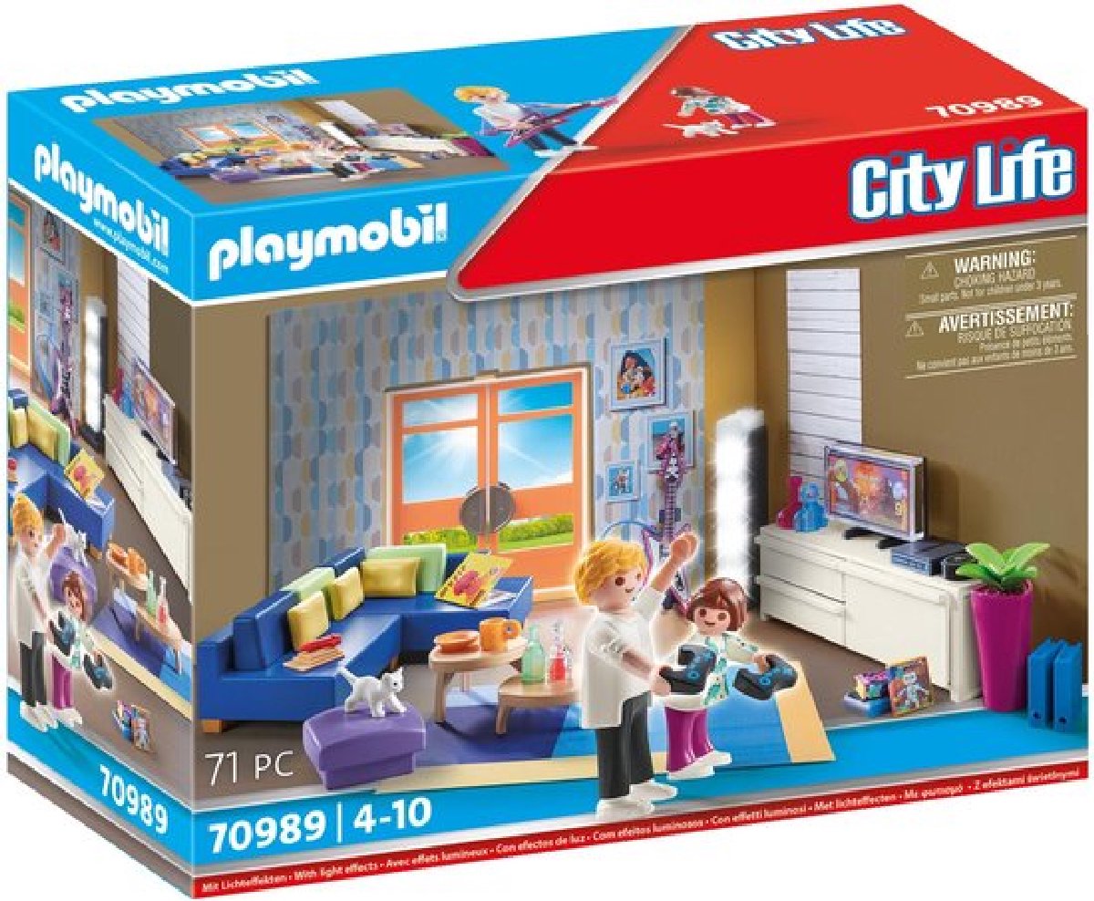 PLAYMOBIL City Life Woonkamer - 70989