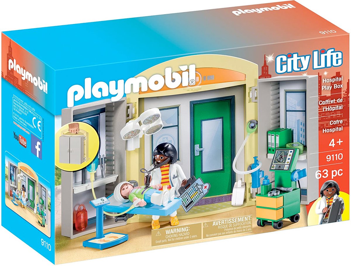 PLAYMOBIL City Life Ziekenhuis 9110