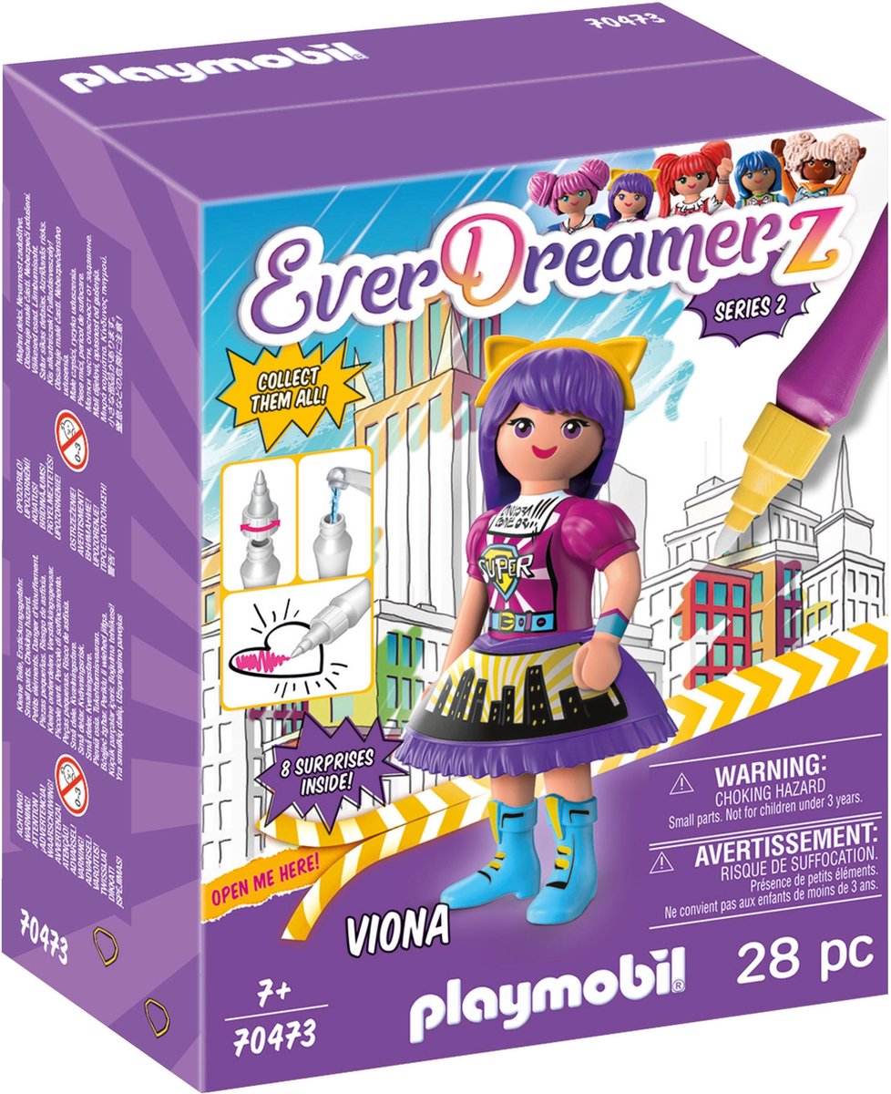 PLAYMOBIL Everdreamerz Viona Serie 2 -Comic World - 70473