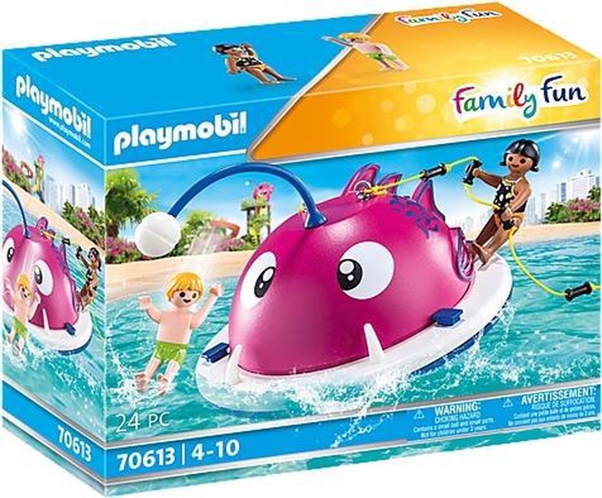 PLAYMOBIL Family Fun Beklimmen zwemeiland - 70613