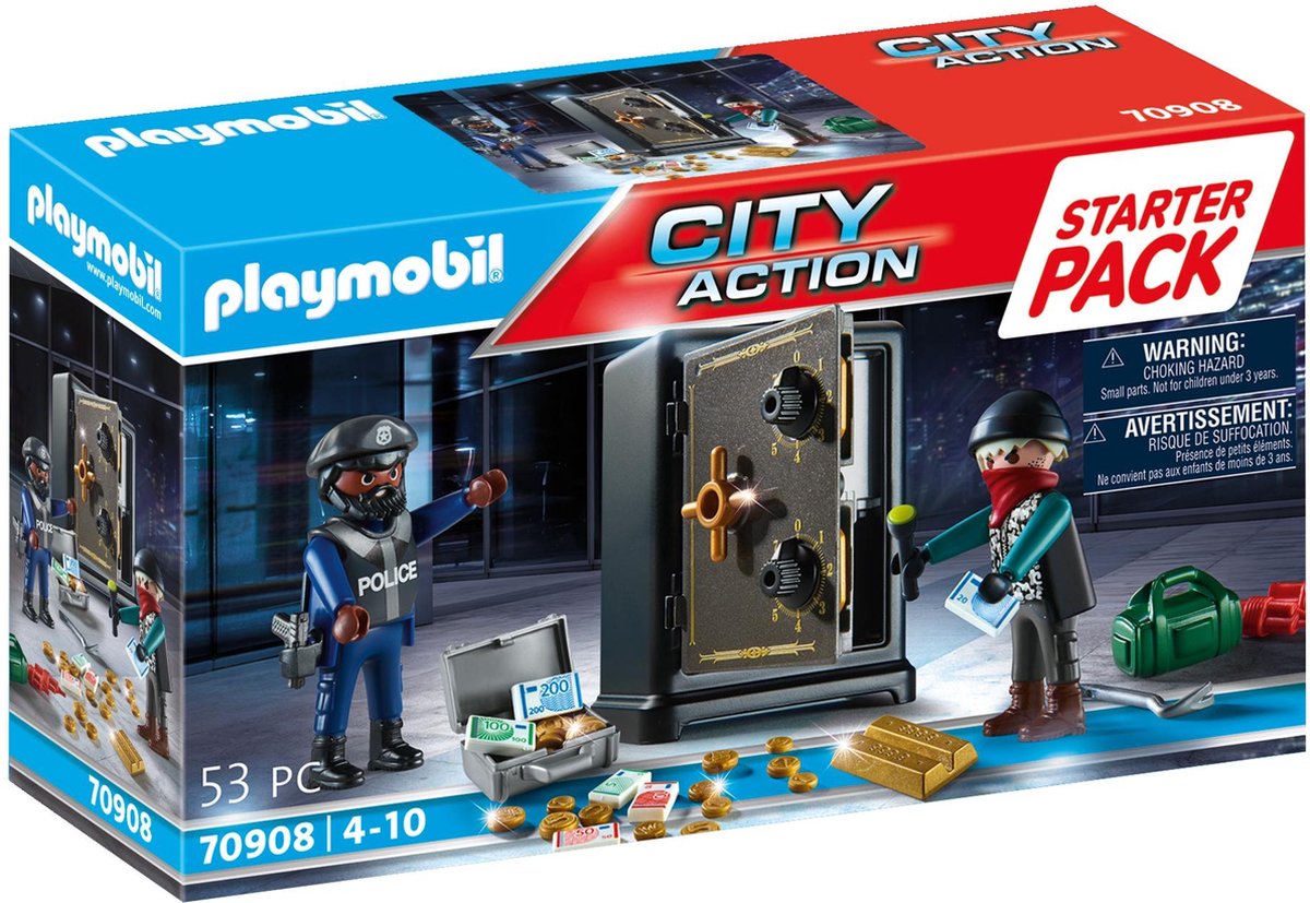 PLAYMOBIL Starterpack City Action Kluiskraker - 70908