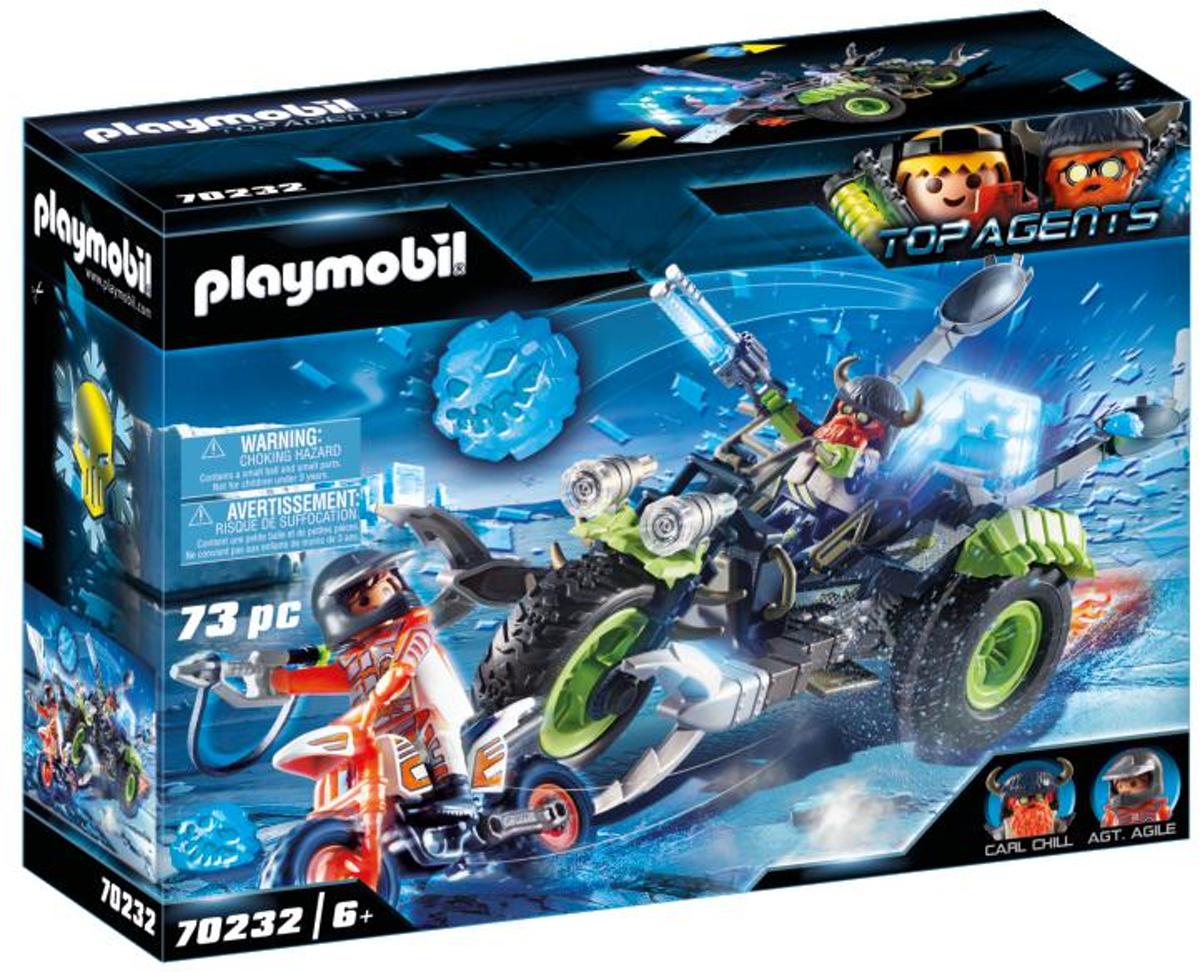 PLAYMOBIL Top Agents Arctic Rebels sneeuwtrike - 70232