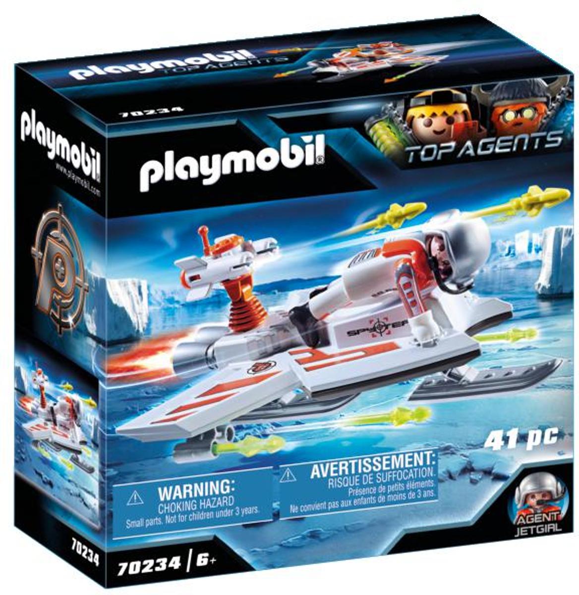 PLAYMOBIL Top Agents Spy Team piloot - 70234