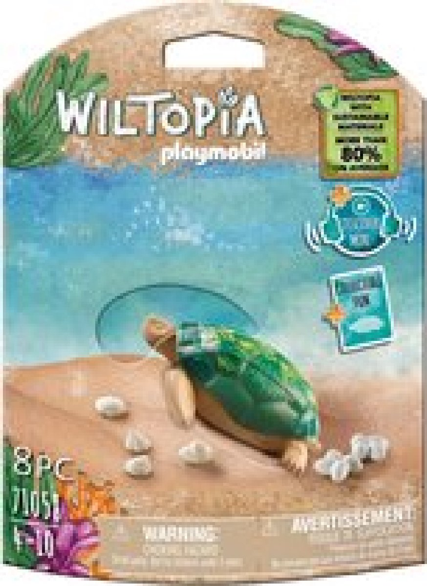 PLAYMOBIL Wiltopia Reuzenschildpad - 71058