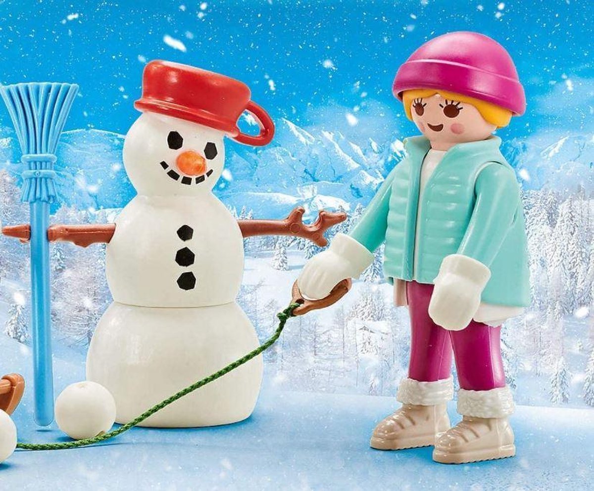 Playmobil 4 seizoenen winter - 9864 - multicolor - folieverpakking