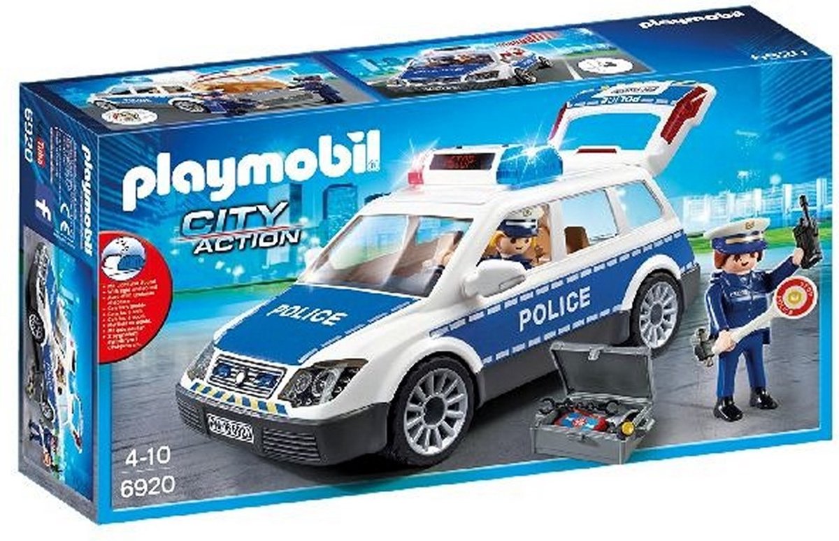 Playmobil 6920 Politiepatrouille met Licht en Geluid