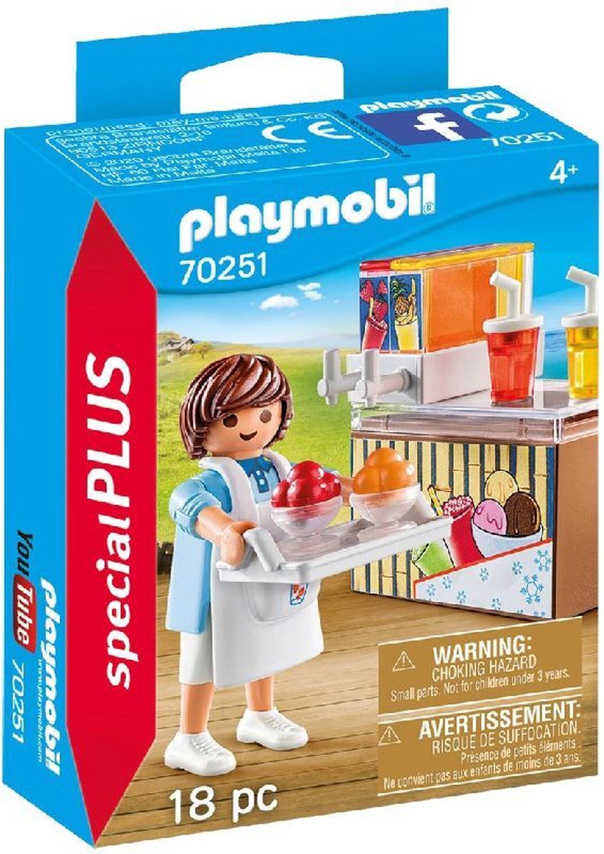 Playmobil 70251 Special Plus Slush-Verkoper