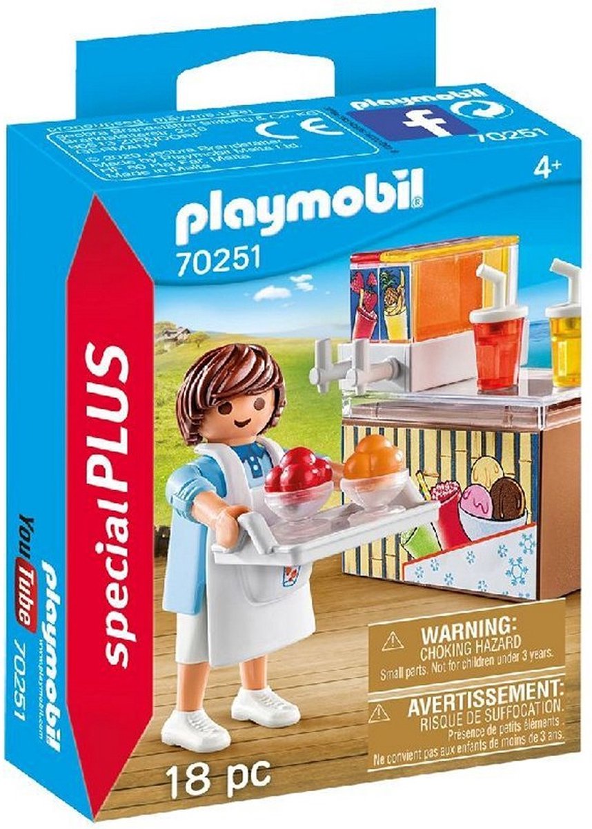 Playmobil 70251 Special Plus Slush-Verkoper