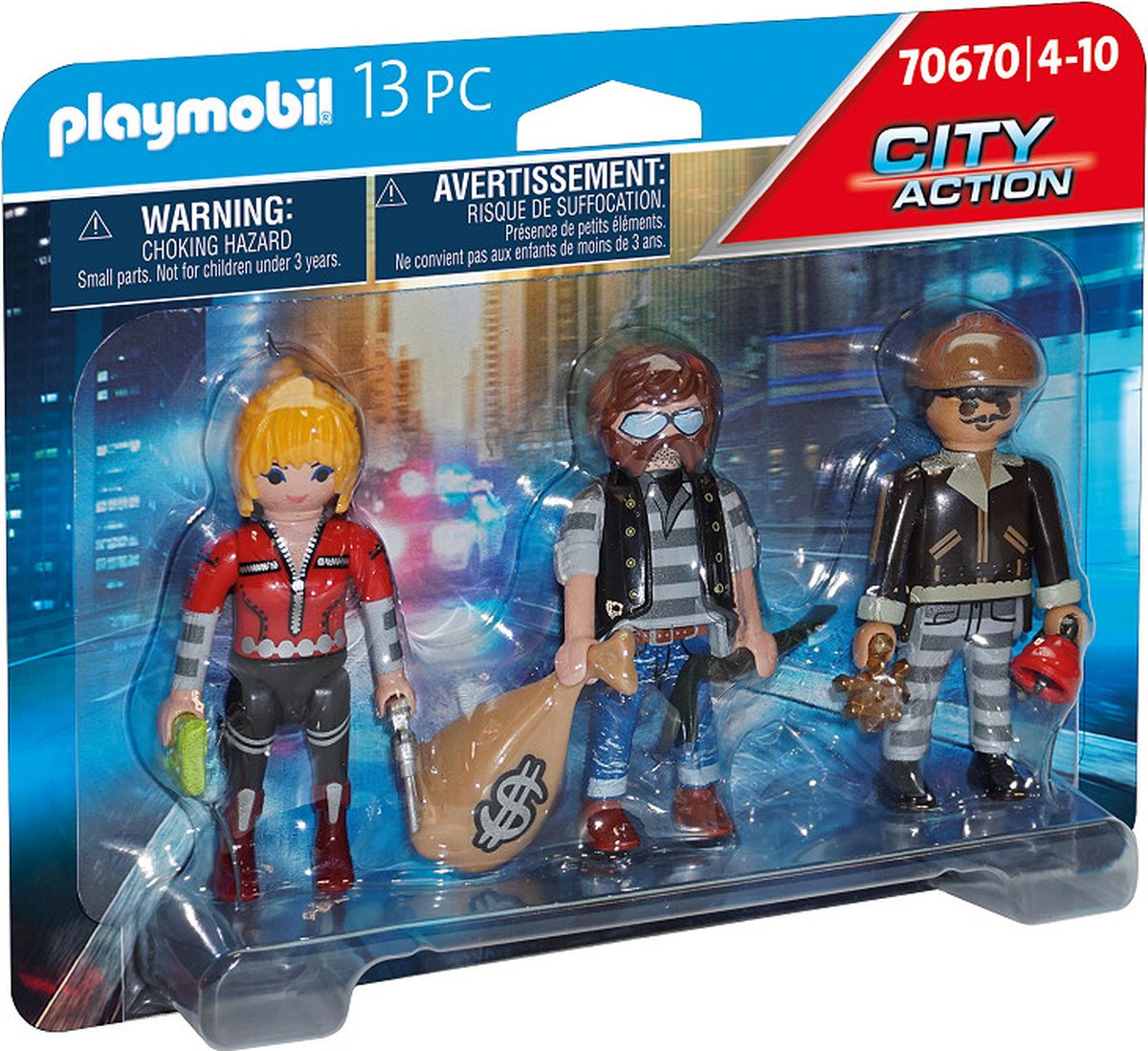 Playmobil City Action Figurenset boeven