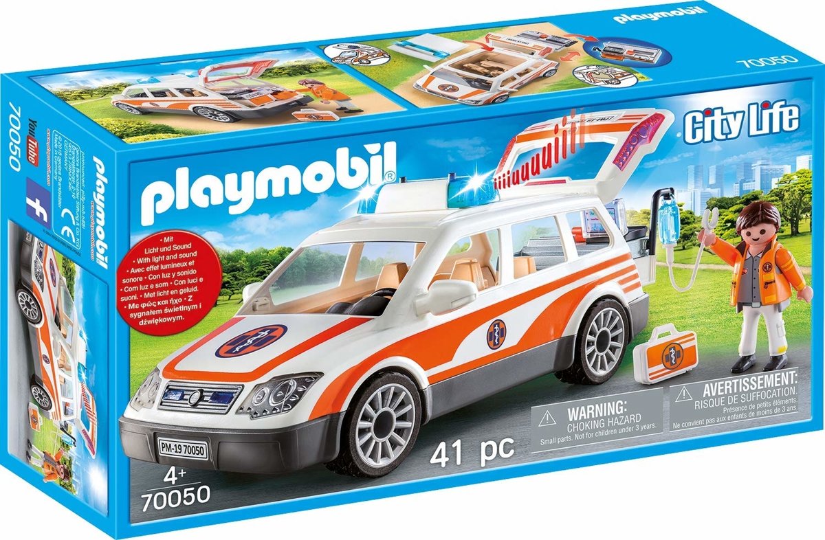 Playmobil City Life 70050 speelgoedset Actie/avontuur