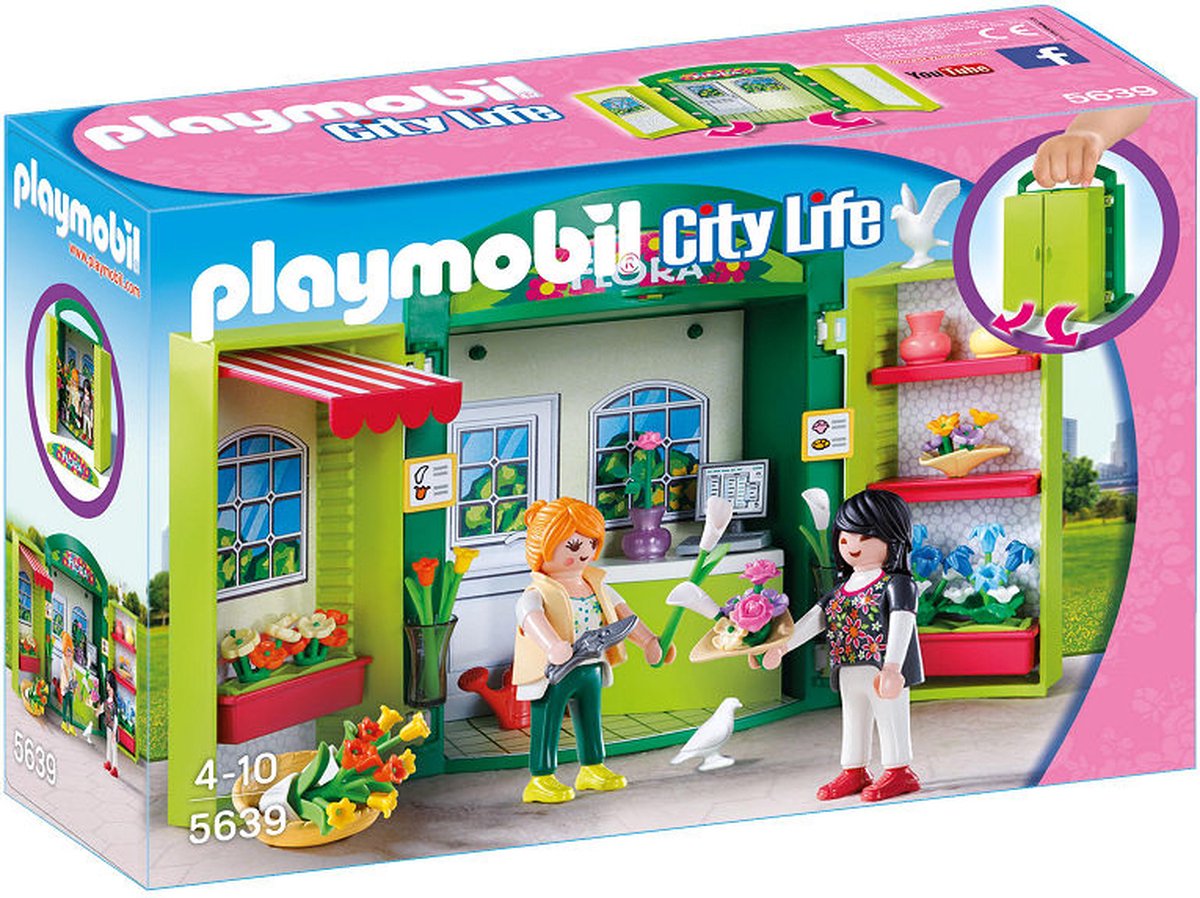 Playmobil City Life Speelbox Bloemenwinkel