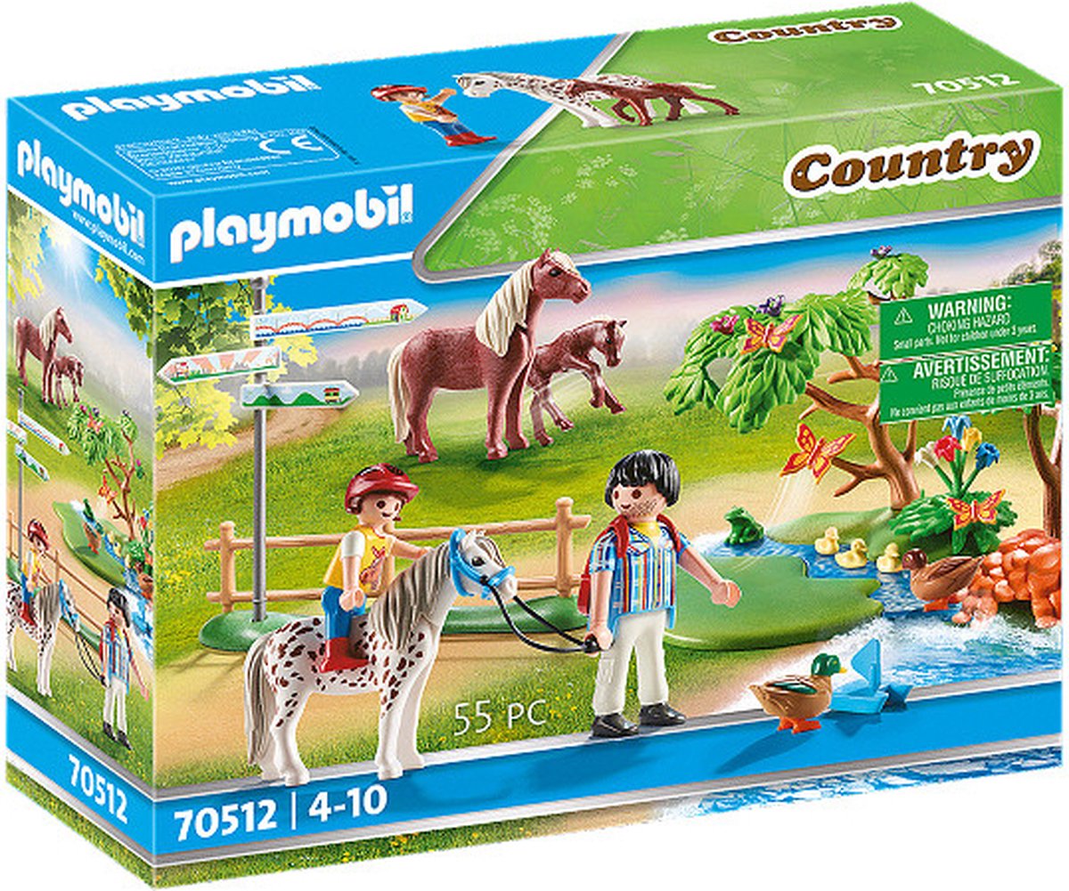 Playmobil Country Gelukkige ponyreis