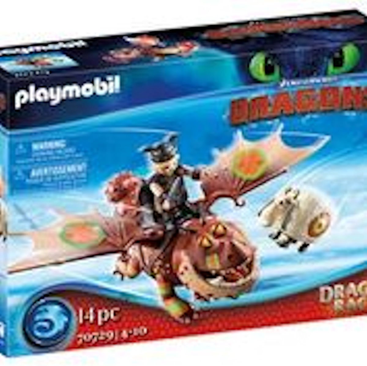 Playmobil Dragon Racing Vissenboot en Speknekje