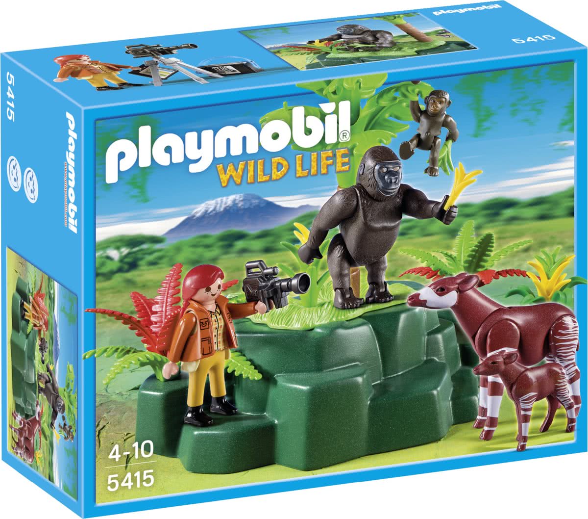 Playmobil Gorillas en Okapis - 5415