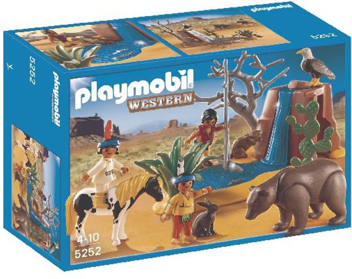 Playmobil Indiaantjes met Dieren - 5252