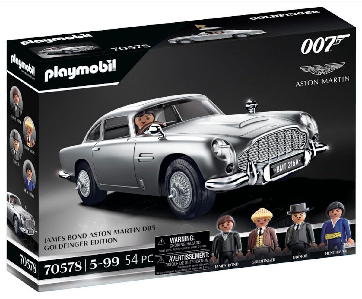 Playmobil Movie Cars James Bond Aston Martin DB5 Goldfinger