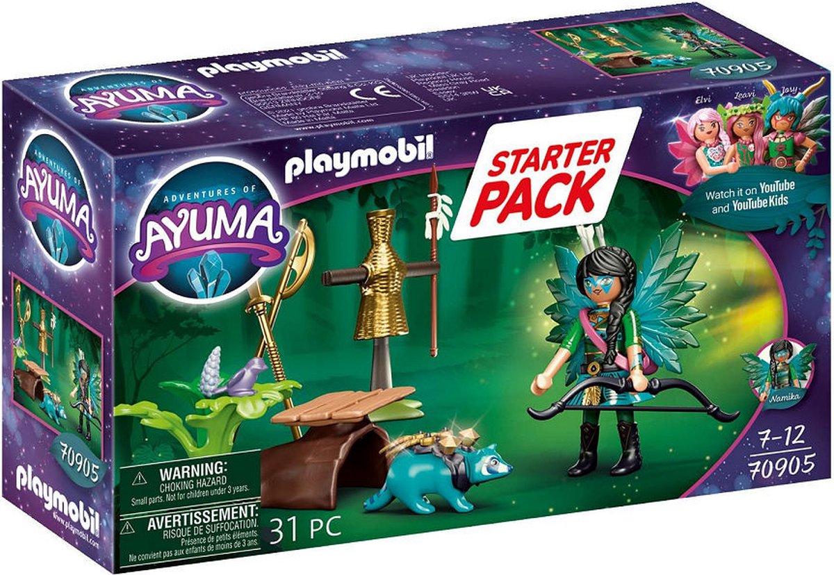 Playmobil Starterpack Knight Fairy met wasbeer