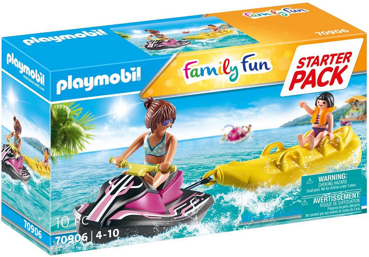 Playmobil Starterpack waterscooter met bananenboot