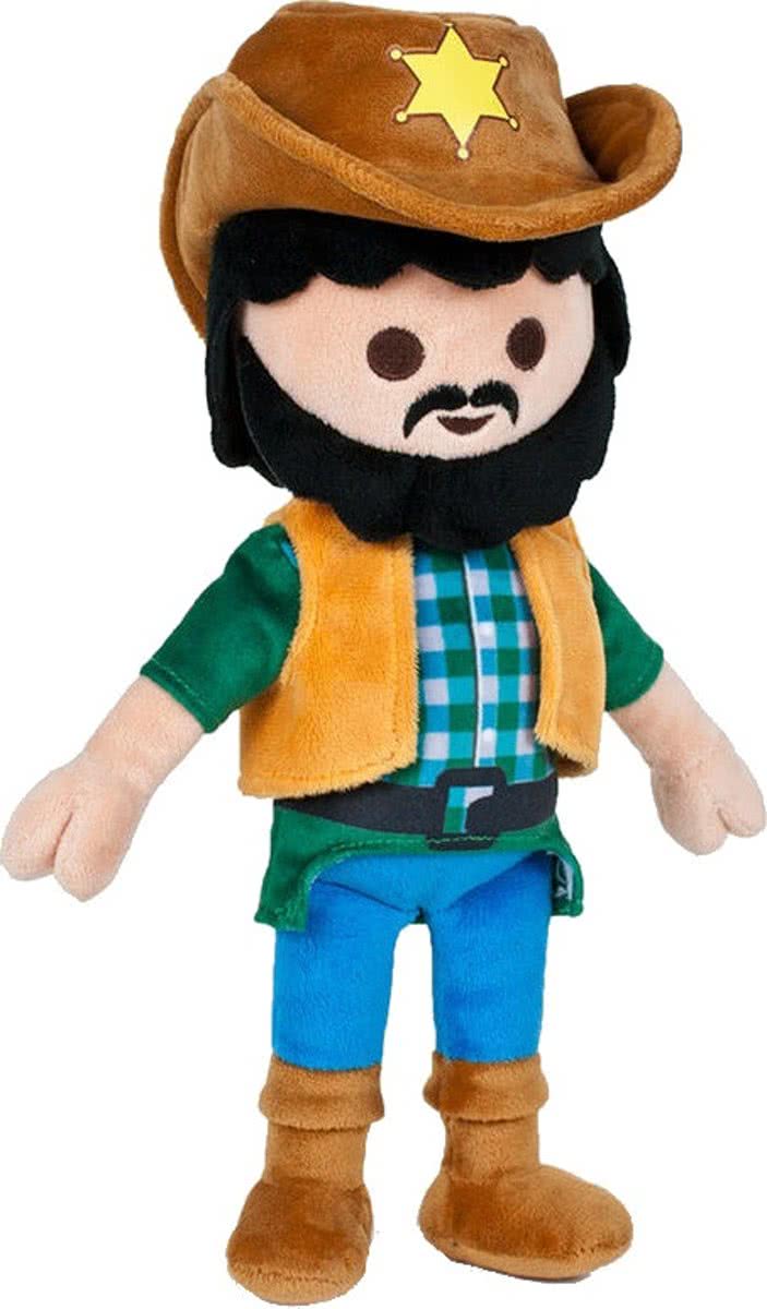 Playmobil pluche knuffel Cowboy 30cm