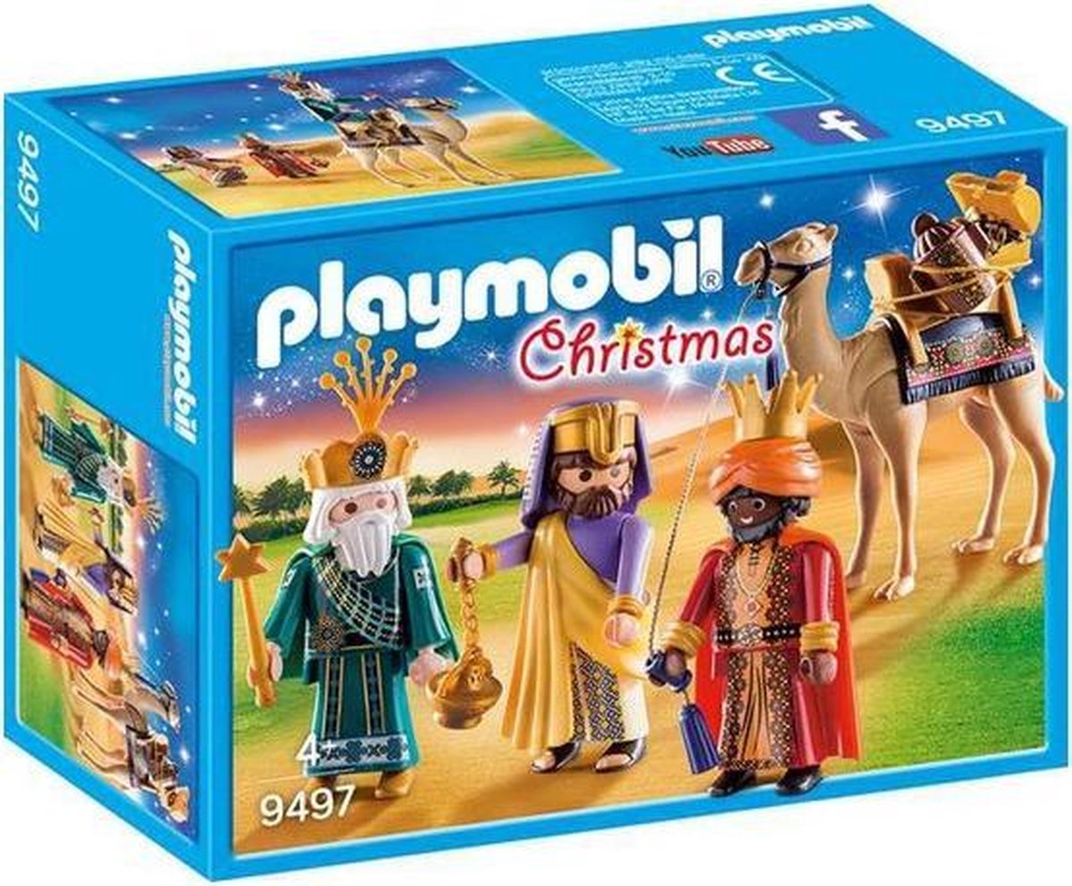 Playset Christmas Playmobil 9497 3 Wijzen (13 Pcs)