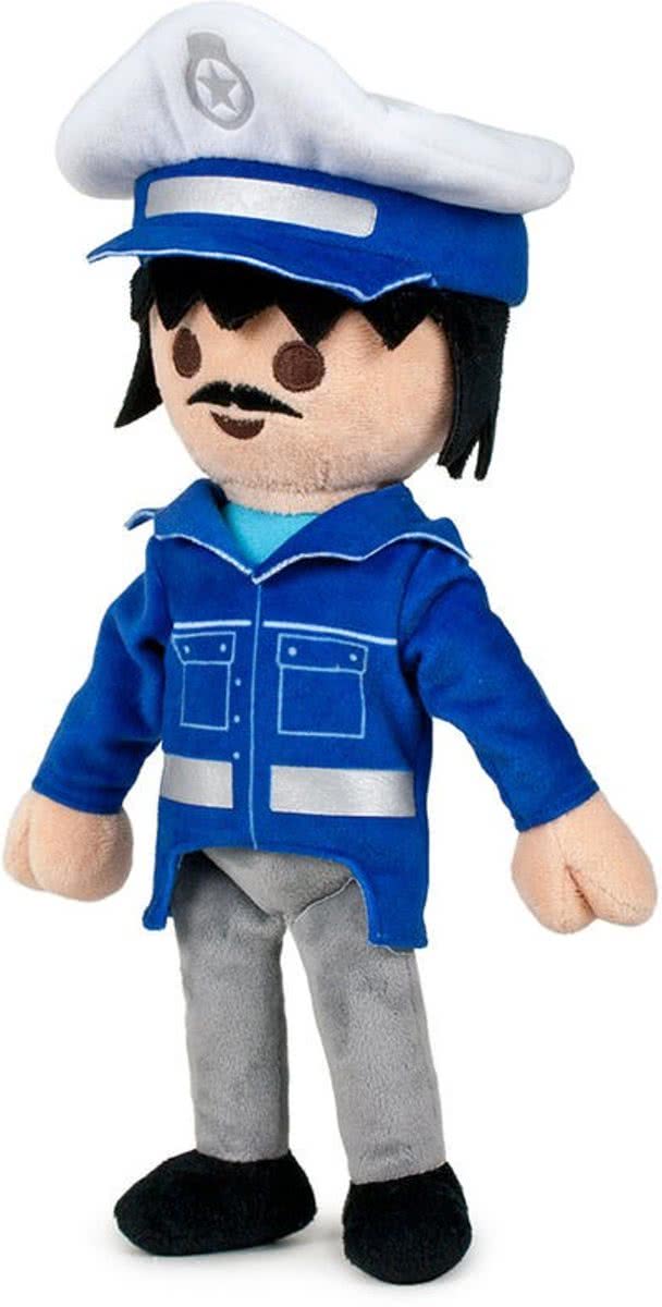 Pluche Playmobil knuffel politie agent 30cm