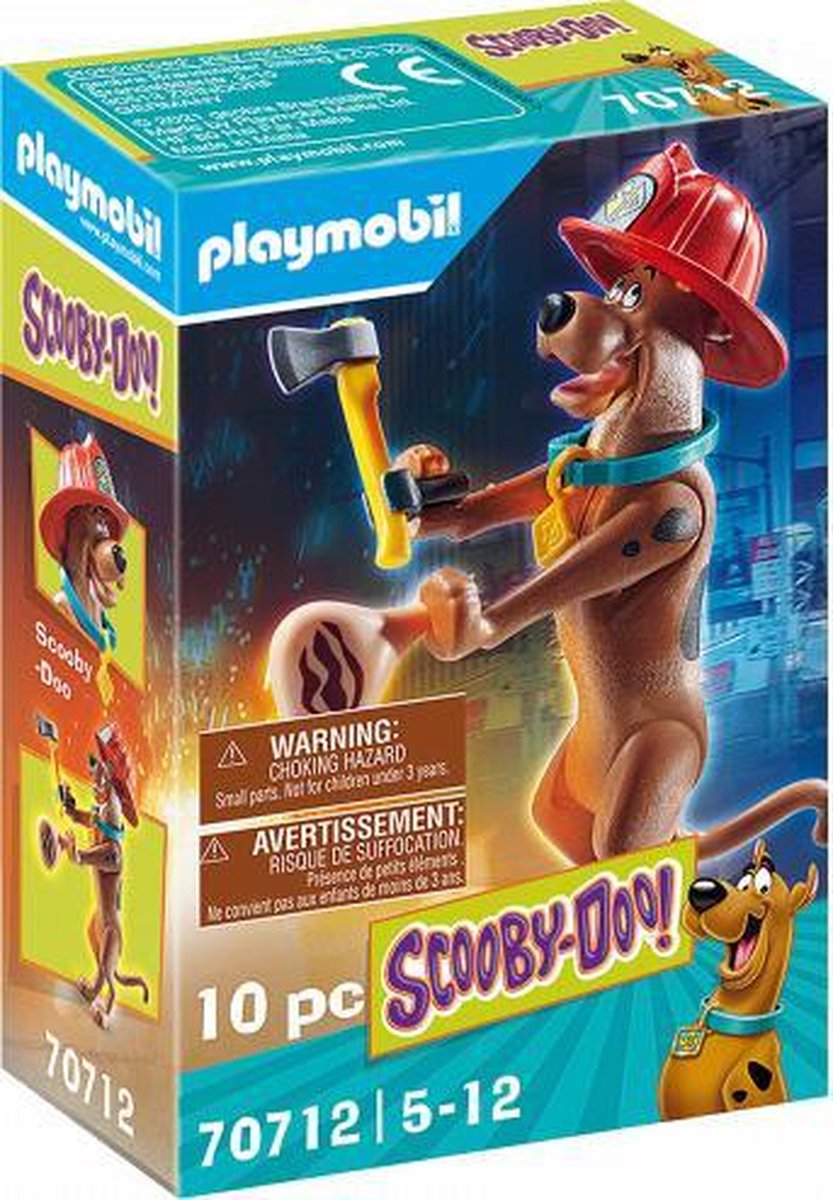 Scooby-Doo - Verzamelfiguur brandweerman (70712)