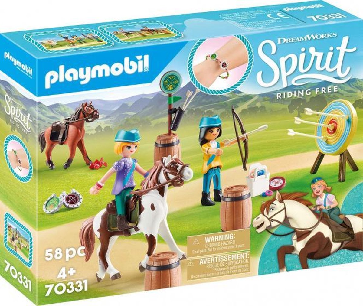 Spirit Riding Free: boogschieten te paard (70331)